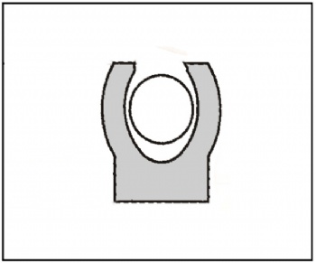 Spring energized seals:Type HP