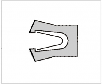 Spring energized seals:Type VB