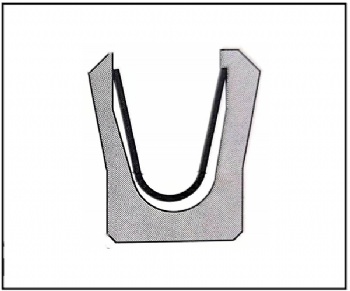 Spring energized seals:Type VPJ