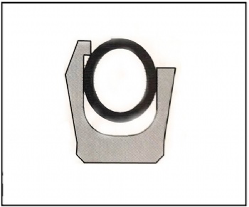 Spring energized seals:Type CP
