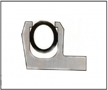 Spring energized seals:Type CD