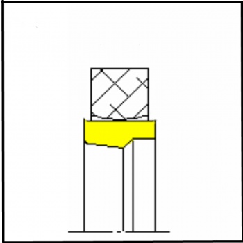 PTFE Rod Seal Set:type RN