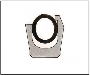 Spring energized seals:Type CR