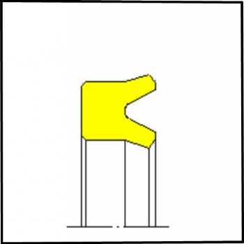 Piston U-cup seal-type P4
